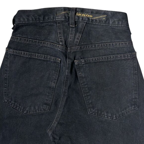 80s Vintage Marithe Francois Girbaud Jeans Black Faded Grunge Mom Jeans. - Picture 6 of 8